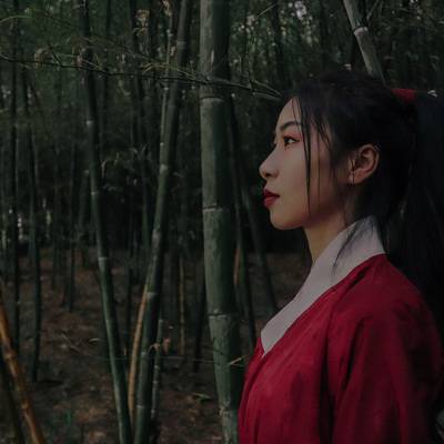 森系模特