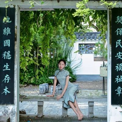 森系模特
