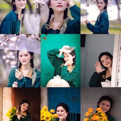 汉服模特