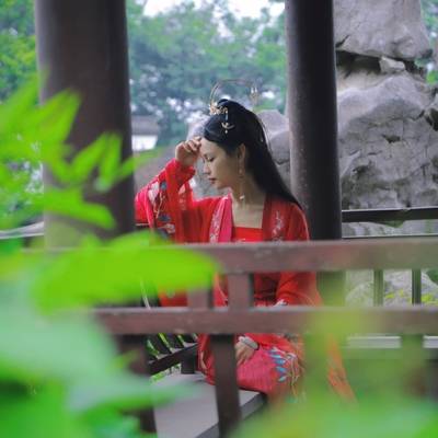 汉服模特
