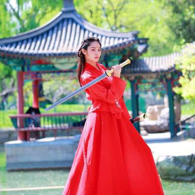 汉服模特