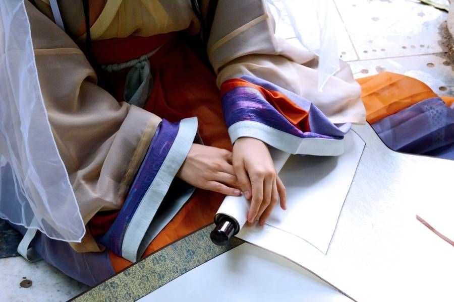 汉服模特