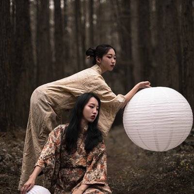 森系模特