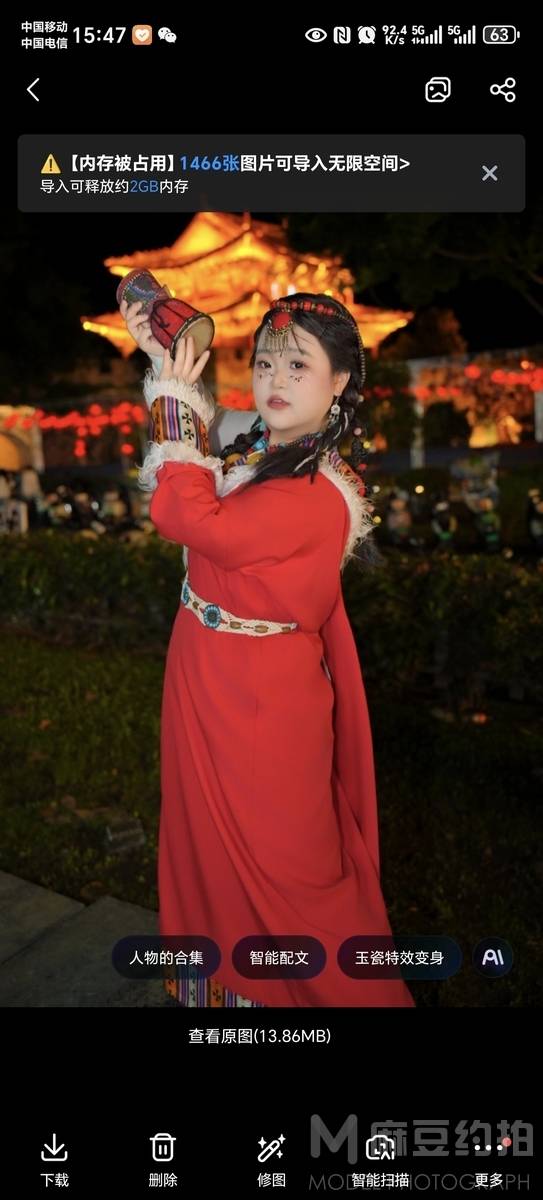 汉服模特