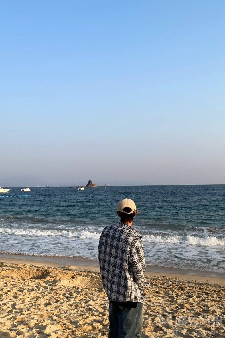 黑白模特