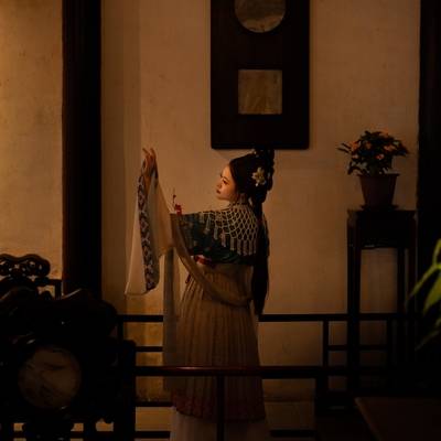 汉服模特