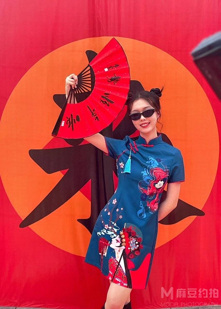 旗袍模特