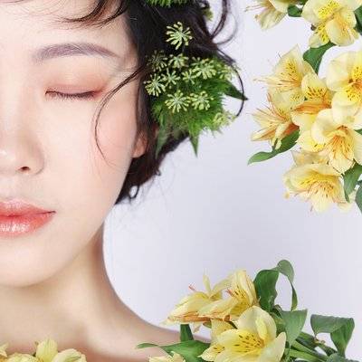 妆容模特