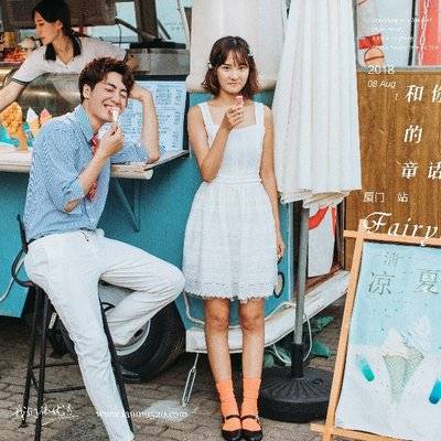 情侣模特