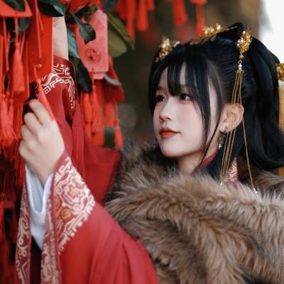 汉服模特