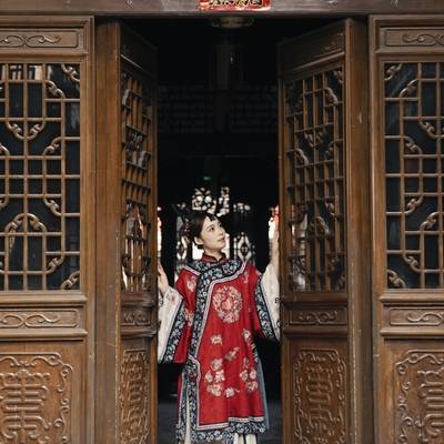 汉服模特