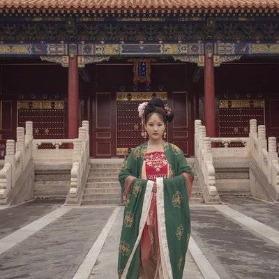 汉服模特