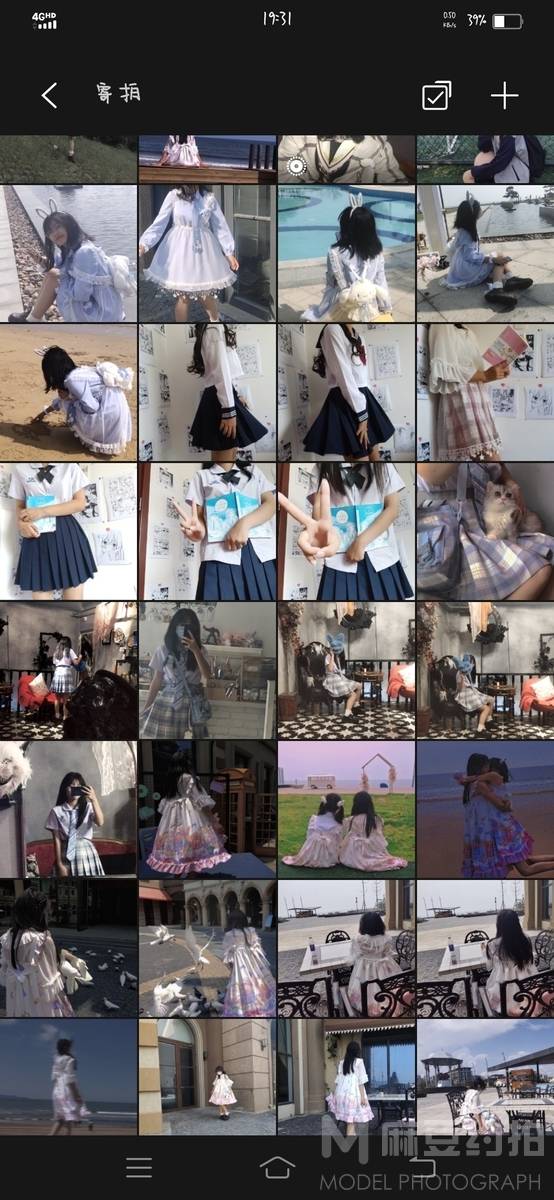 汉服模特