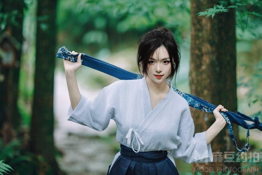 森系模特