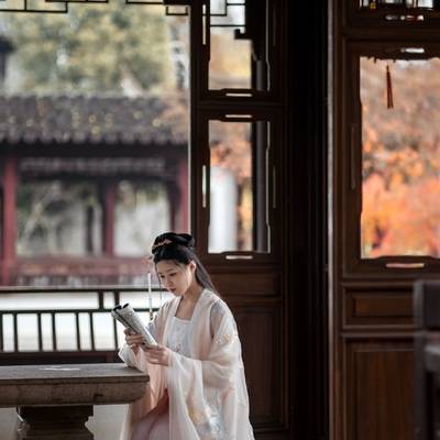 汉服模特