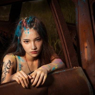 情绪模特
