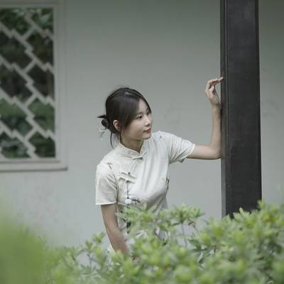 旗袍模特