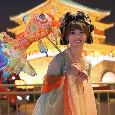 汉服模特