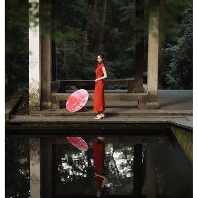 旗袍模特