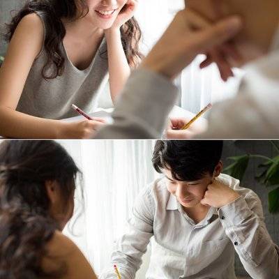 情侣模特