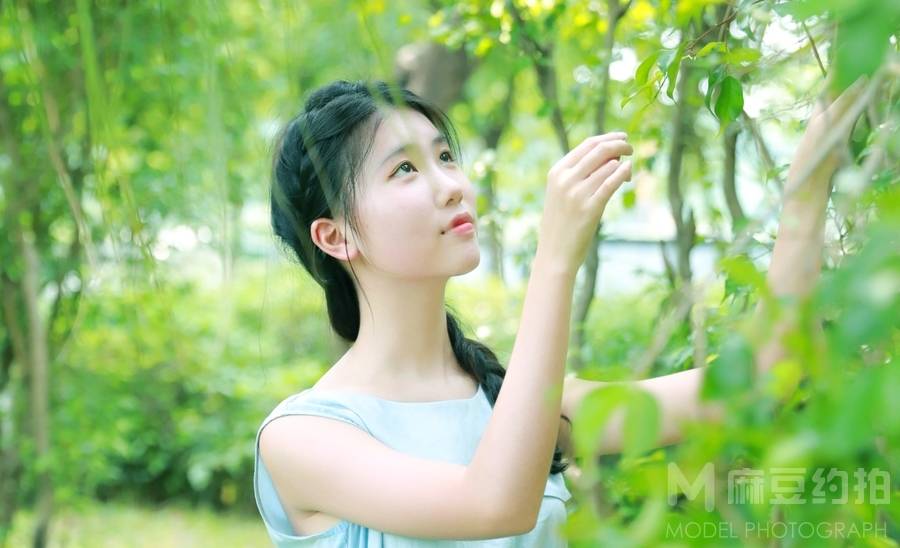 森系模特