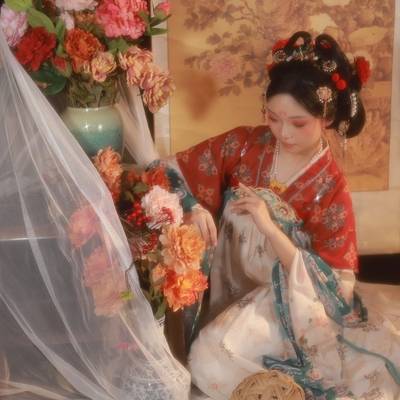 汉服模特