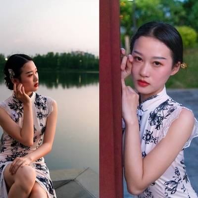 旗袍模特