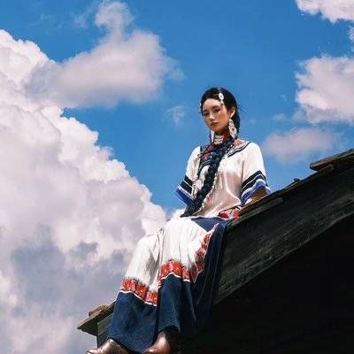 汉服模特