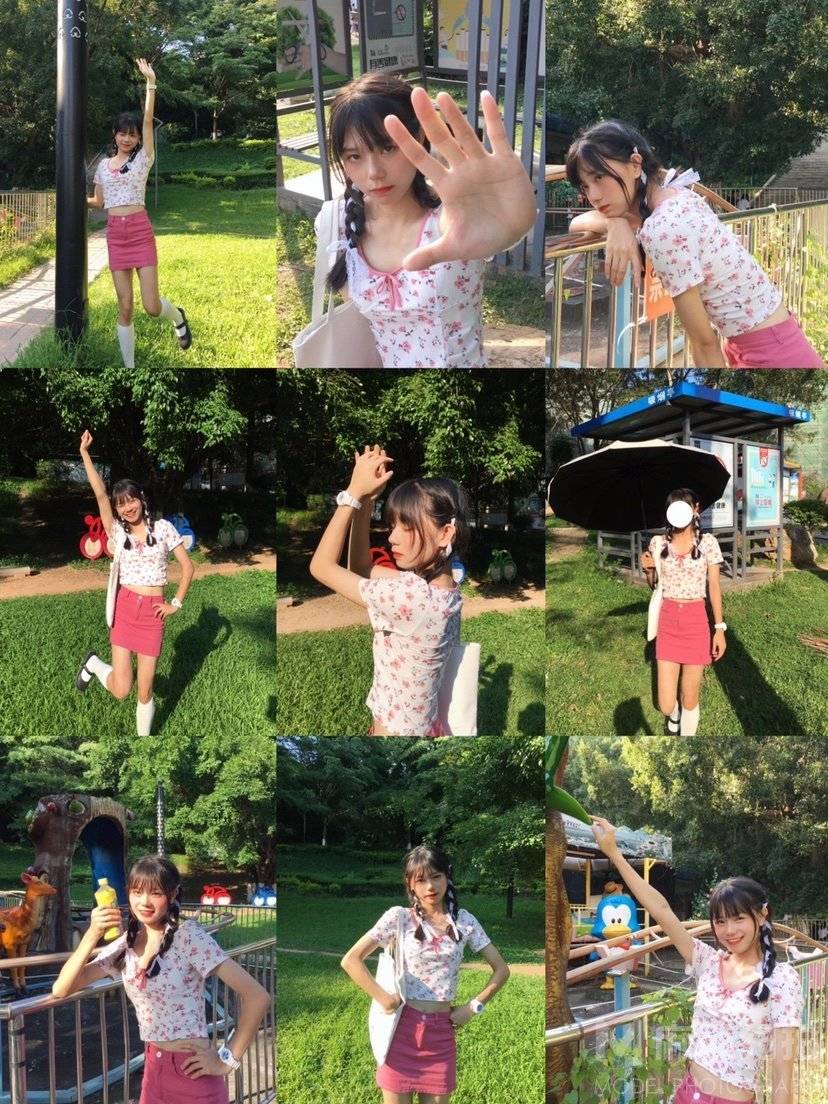 胶片模特