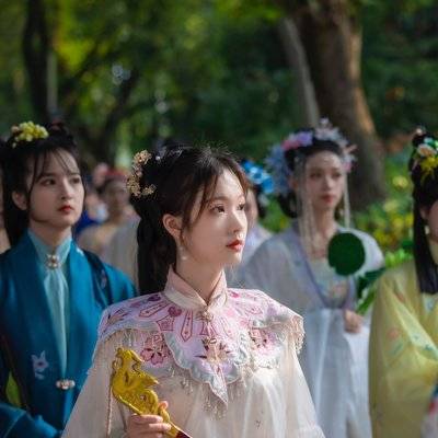 汉服模特
