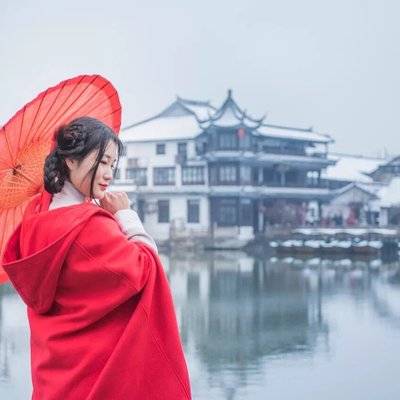 汉服模特