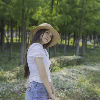 森系模特