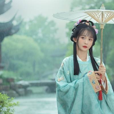 汉服模特