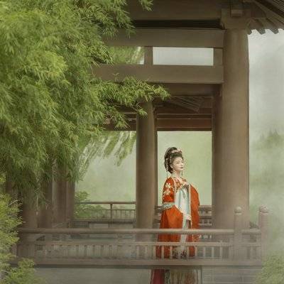 汉服模特