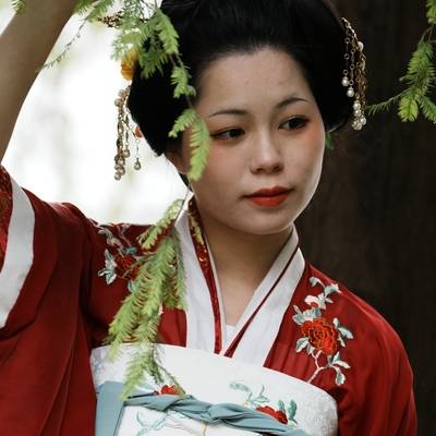 汉服模特
