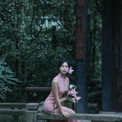 旗袍模特