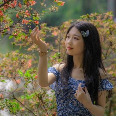 森系模特