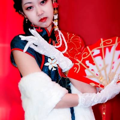 民国模特