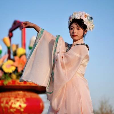 汉服模特