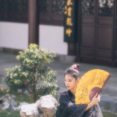 汉服模特
