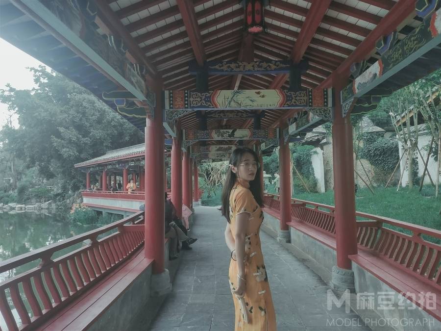 森系模特