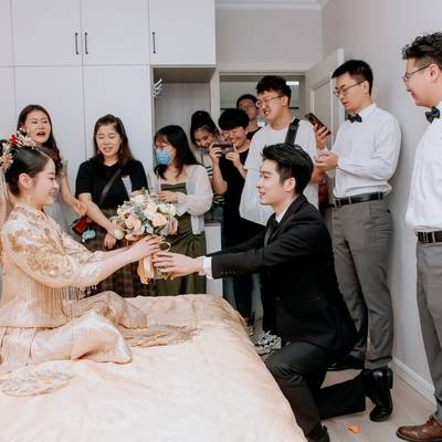 婚礼模特