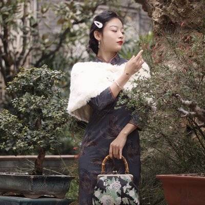 旗袍模特