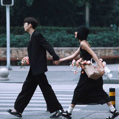 情侣模特