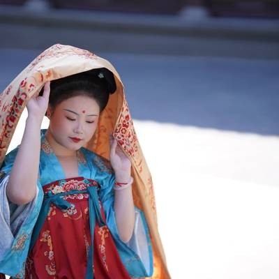 汉服模特