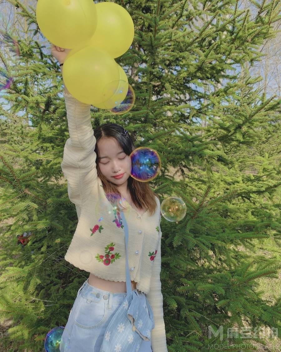 森系模特