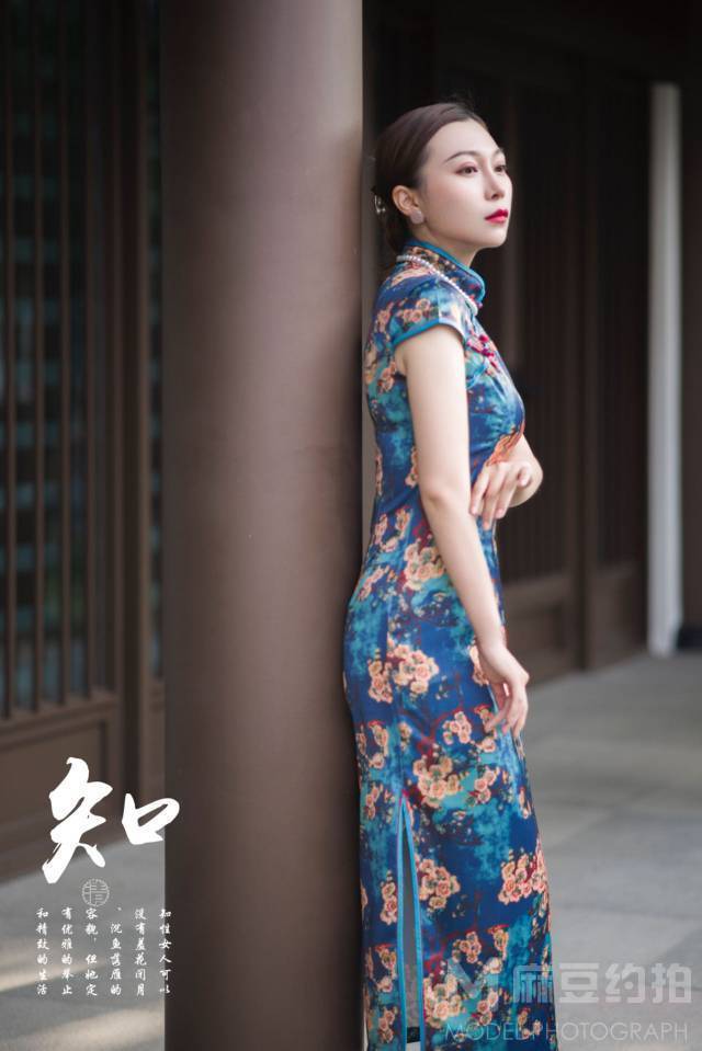 旗袍模特
