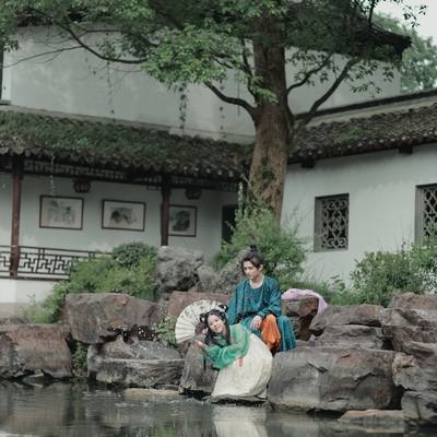 汉服模特