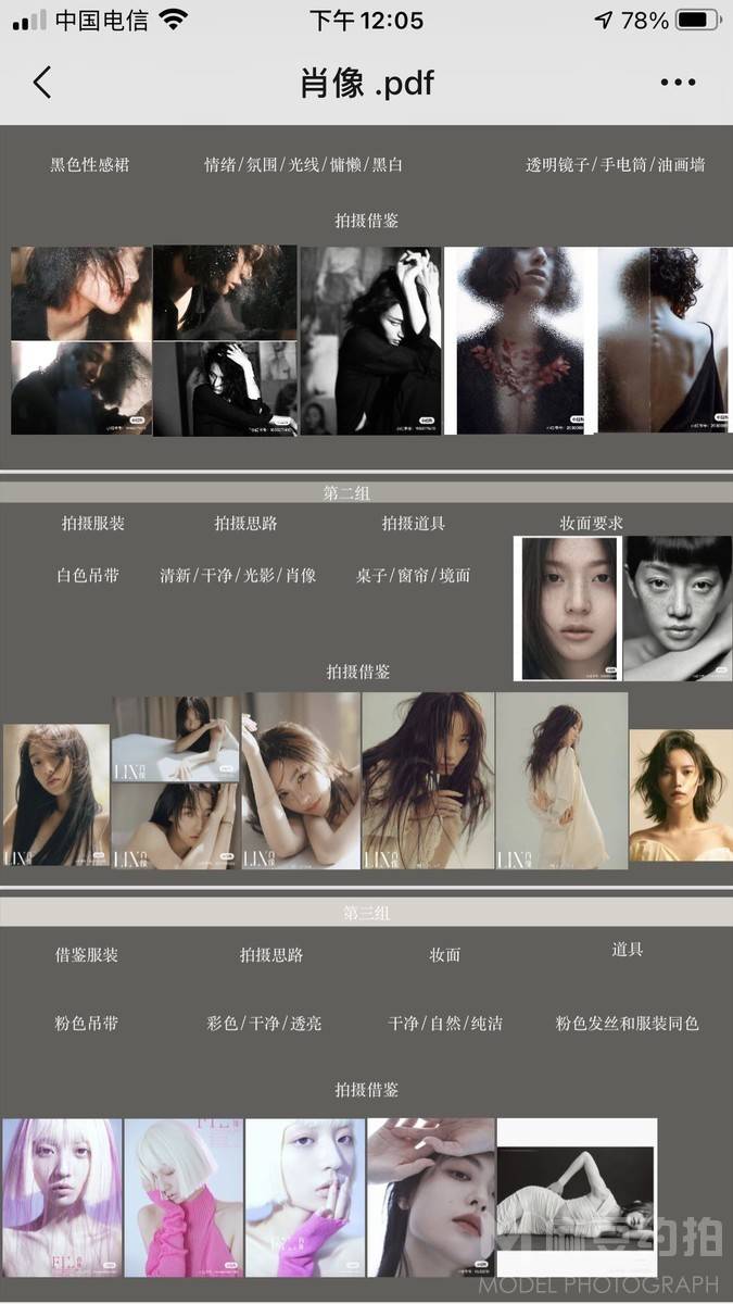 时尚模特