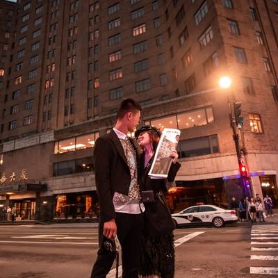 情侣模特
